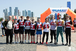 Студенты АНО ВО МГЭУ приняли участие в спортивно-патриотическом забеге
